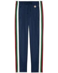 Gucci - (Wmns) Knitted Sweatpants With Logo - Lyst