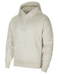 Nike - Logo Embroidered Solid Color Fleece Lined - Lyst