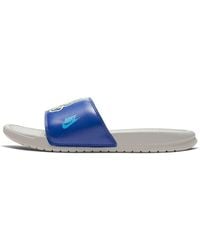 Nike - Benassi Jdi Print Slide 'Hiker Cartoon - Lyst