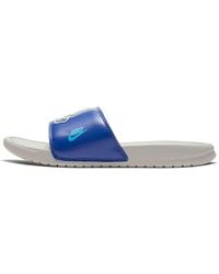 Nike - Benassi Jdi Print Slide 'Hiker Cartoon - Lyst