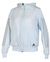 adidas - (Wmns) Casual Sports Hoodie Windbreaker Jacket - Lyst