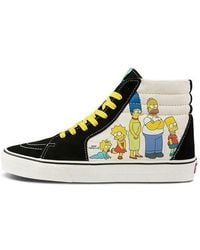 Vans - The Simpsons X Sk8-Hi 'Simpsons Family 1987-2020' - Lyst