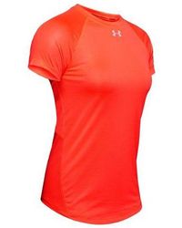 Under Armour - (Wmns) Qualifier Hexdelta Round-Neck - Lyst