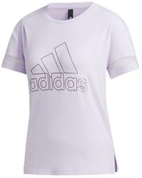 adidas - Style Gfx T Bos Logo Printing Sports Short Sleeve T-shirt - Lyst