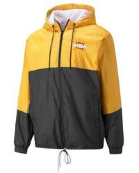 PUMA - Mvp Windbreaker Drawstring Hooded Woven Jacket - Lyst