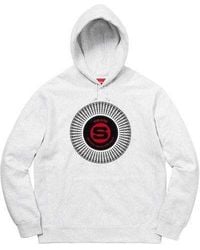 Supreme - Chenille Appliqu Hooded Sweatshirt - Lyst