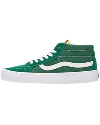 Vans - Sk8-Mid Suede Street Style Sneakers - Lyst