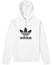 adidas - Originals Trefoil Chest Logo Kangaroo Pouch - Lyst