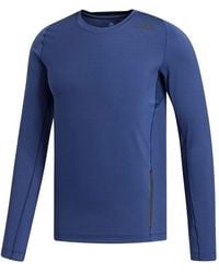 adidas - Ask2 Prm Tee Ls Training Sports Slim Fit Round Neck Long Sleeves T-Shirt - Lyst