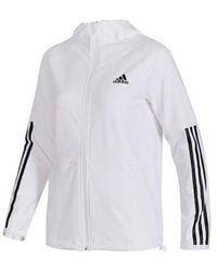 adidas - (Wmns) 3S Fz Hoodie Training Hooded Jacket - Lyst