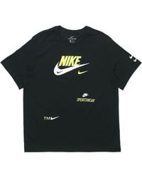 Nike - Swoosh Round Neck Short Sleeve - Lyst
