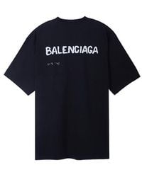 Balenciaga X Rated Large Fit T-shirt in Black for Men | Lyst