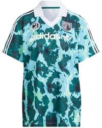 adidas - (Wmns) Allover Print Short Sleeve Jersey - Lyst