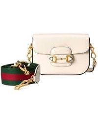 Gucci - (Wmns) Horsebit 1955 Retro Shoulder Messenger Bag 'Cream' - Lyst
