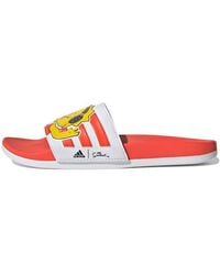 adidas - (Wmns) The Simpsons X Adilette Comfort Slides 'Lisa' - Lyst