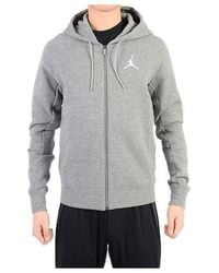 Nike - Sports Hooded Long Sleeves Zipper Logo Jacket - Lyst