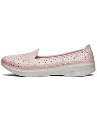 Skechers - H2 Go Low-top Slip-on Shoes Pink - Lyst