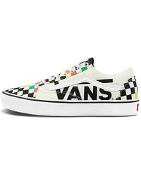 Vans - Moma X Comfycush Old Skool 'Colorful Checkerboard' - Lyst