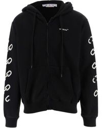 Off-White c/o Virgil Abloh - Fw22 Chain Logo Printing Zipper Loose Fit Autumn - Lyst
