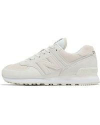 New Balance - (Wmns) 574 'Sea Salt Linen Suede' - Lyst
