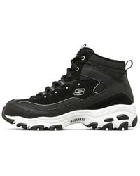 Skechers - (Wmns) D'Lites 1.0 High - Lyst
