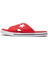 Converse - (Wmns) One Star Slide - Lyst