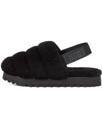 UGG - (Wmns) Bulky Silhouette Fluff Slippers - Lyst