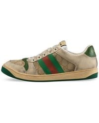 Gucci - Screener Leather Sneaker - Lyst