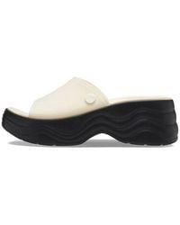 Crocs™ - (Wmns) Skyline Slides 'Vanilla' - Lyst