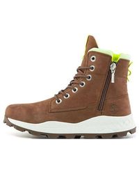 Timberland - Brooklyn Side Zip Boot 'Dark' - Lyst