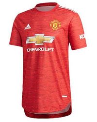 adidas - Au Player Edition 20-21 Season Manchester United Home Sports Jersey - Lyst