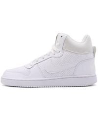 Nike - Court Borough Mid 'Triple' - Lyst