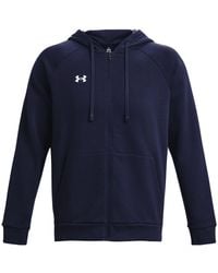Under Armour - Rival Fleece Fz Hooded Jacket - Lyst
