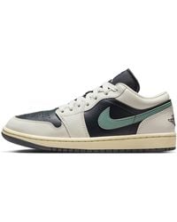 Nike - Air Jordan 1 Low Anthracite/jade Smoke-sail Dc0774-001 - Lyst