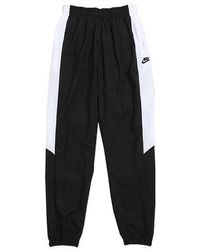 Nike Sportswear Woven Pants 'Speed Yellow/Black' - CJ6347-735