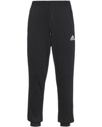 adidas - M 3S Ft Te Pt Casual Sports Classic Stripe Bundle Feet Long Pants - Lyst