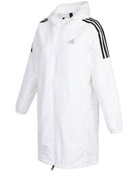 adidas - (Wmns) Sports Training Casual Fleece Lined Hooded Jacket - Lyst