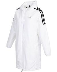 adidas - (Wmns) Sports Training Casual Fleece Lined Hooded Jacket - Lyst