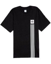 adidas - Originals Bb Pillar Logo Printing Short Sleeve - Lyst