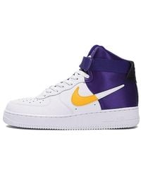 Nike - X Nba Air Force 1 High '07 'Lakers' - Lyst