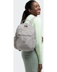 Kipling - Seoul Small Printed Tablet Backpack - Lyst