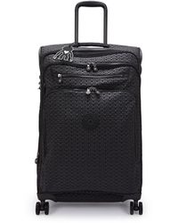 Kipling - Wheeled luggage New Youri Spin M Palmtree Leaves Medium - Lyst