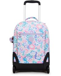 Kipling - Backpack Sari Aqua Flowers Large - Lyst