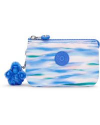 Kipling - Pouch Creativity S Diluted Blue Small - Lyst