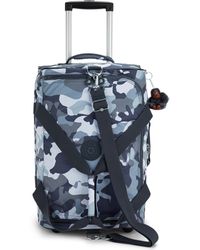 Kipling - Carry On Teagan Us Cool Camo Grey Small - Lyst