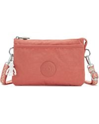 Kipling - Crossbody Bag Riri Vintage Pink Orange Small - Lyst