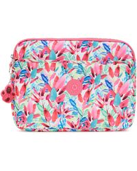 Kipling - Pouch Laptop Slv13 Flamingo Leaves Medium - Lyst