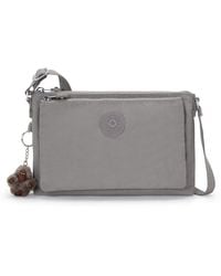 Kipling - Mikaela Crossbody Bag Cloudy Grey - Lyst