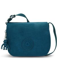 Kipling - Crossbody Bag Loreen Mini Cosmic Emerald Blue Extra Small - Lyst