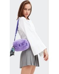 Kipling - Crossbody Bags Milda Furry Lilac Small - Lyst
